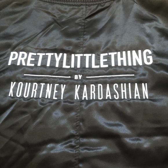PLT Kourtney Kardashian Bomber Jacket | S - Picture 3 of 8